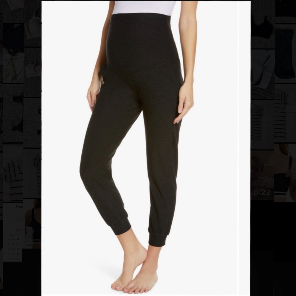 Beyond Yoga Beyond the Bump Spacedye Maternity Jogger
